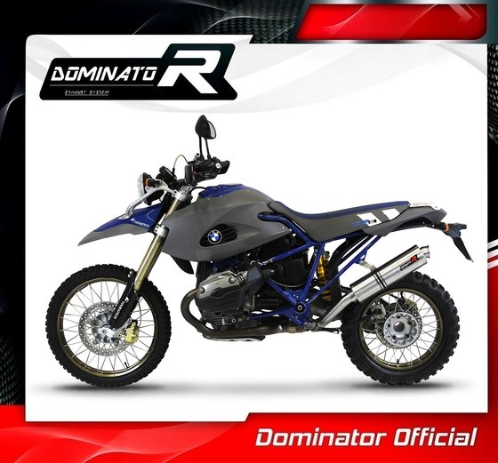 BW101DST-S Dominator exhaust silencer round