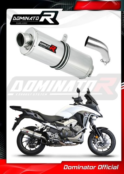 HO0111DA-S Dominator exhaust silencer muffler ov