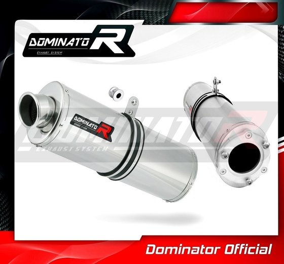 HO084DA-S Dominator exhaust silencer oval