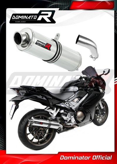 HO092DST-S Dominator exhaust silencer round