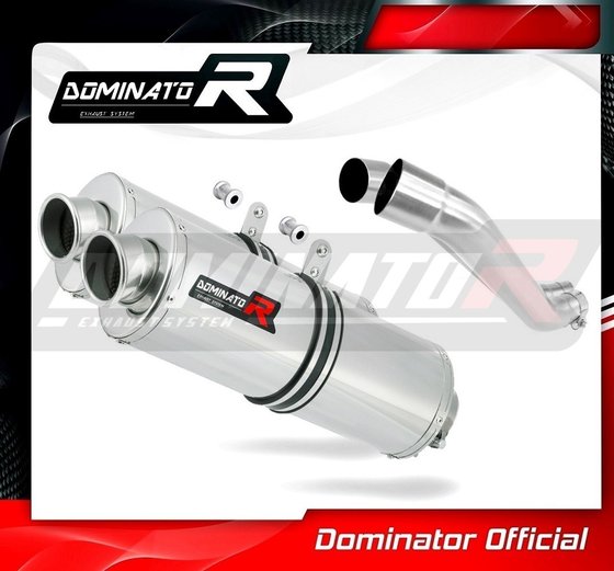 YA036DA-S Dominator exhaust silencer oval