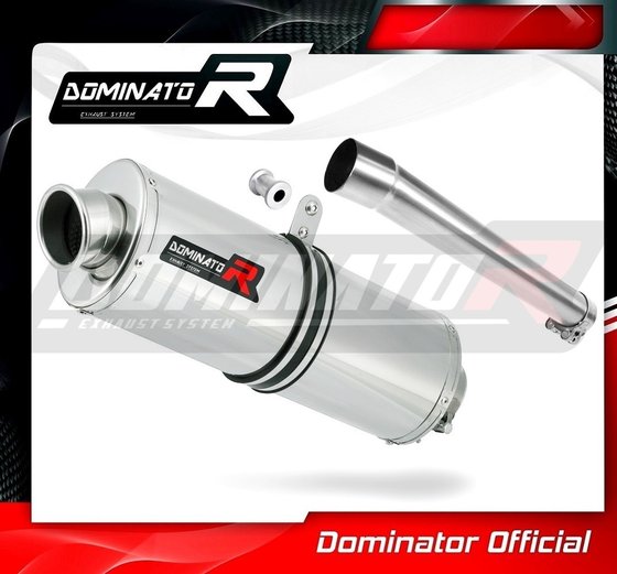 HO079DA-S Dominator exhaust silencer oval