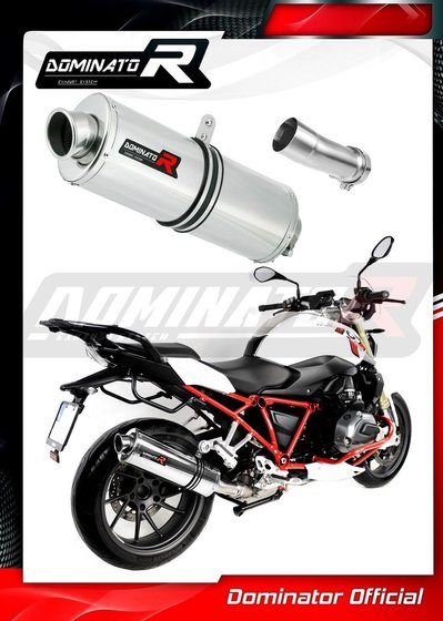 BW093DA-S Dominator exhaust silencer muffler ov