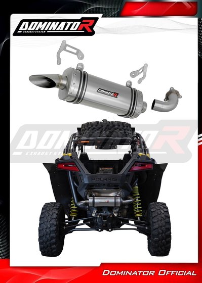 PO002DP7 Dominator exhaust silencer muffler p7 + db killer