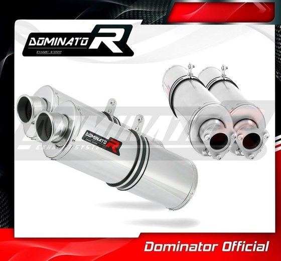 KT001DA-S Dominator exhaust silencer muffler ov