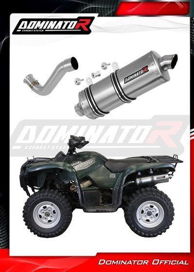 YA150DP7 Dominator exhaust silencer muffler p7 + db killer