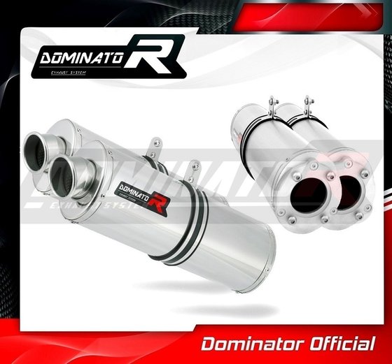 SU063DA-S Dominator exhaust silencer oval