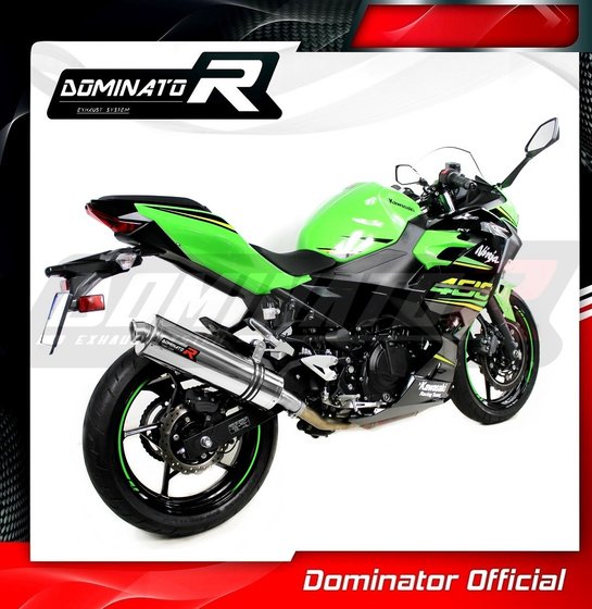 KA062DST-S Dominator exhaust silencer round