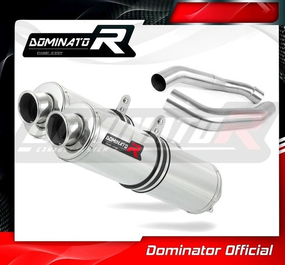 HO012DST-S Dominator exhaust silencer round