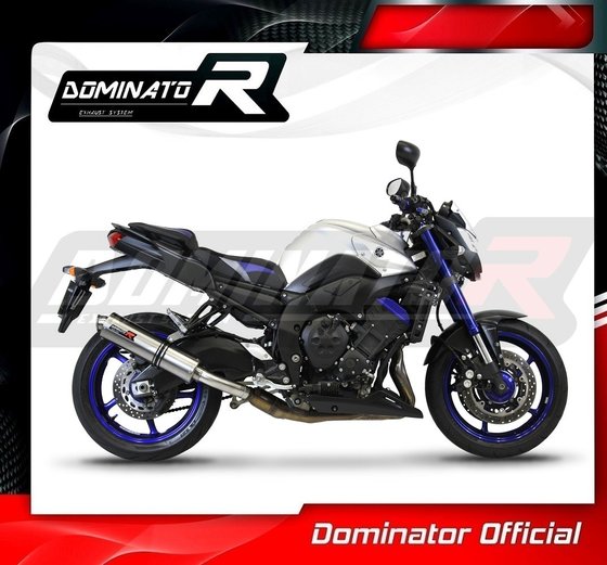 YA021DST-S Dominator exhaust silencer round