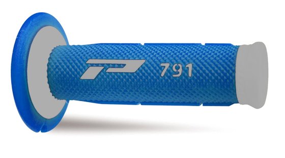 PRO GRIP dvigubo tankio offroad rankenos 791 pilka/šviesiai mėlyna