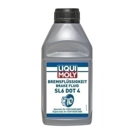 LIQUI MOLY stabdžių skystis sl6 dot4 500ml