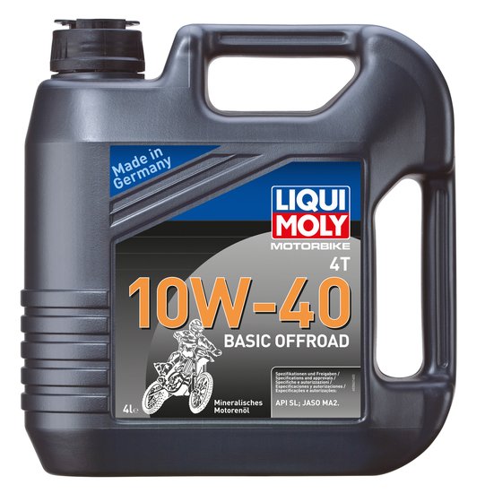 LIQUI MOLY 4t 10w-40 sintetinė variklinė alyva - 4l