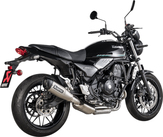 S-K6SO8-HCQT AKRAPOVIC titano duslintuvas, skirtas kawasaki z650rs '22