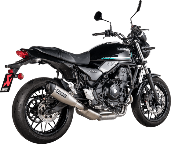 S-K6SO8-HCQT AKRAPOVIC titano duslintuvas, skirtas kawasaki z650rs '22