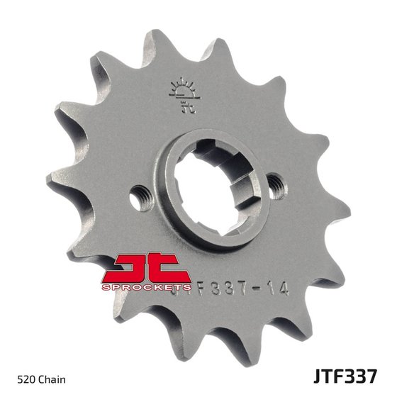 33713JT JT Sprockets priekinė žvaigždutė 13t žingsnis 520 jtf33713