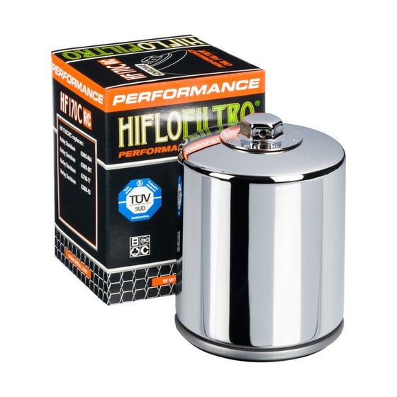 HF170CRC Hiflofiltro "race hd" chromuotas alyvos filtras