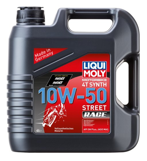 LIQUI MOLY 4t sintetinė 10w-50 variklinė alyva - 4l