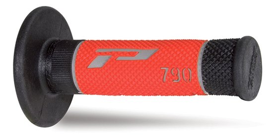 PRO GRIP trigubo tankio offroad rankenos 790 pilka/raudona/juoda