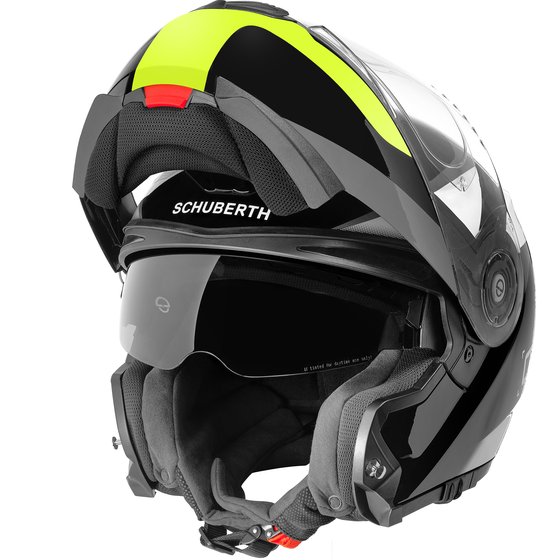 Schuberth c3 pro sestante yellow