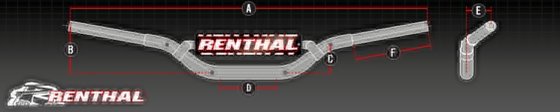 831-01-OR RENTHAL renthal fatbar 831 ktm85 arba vairas