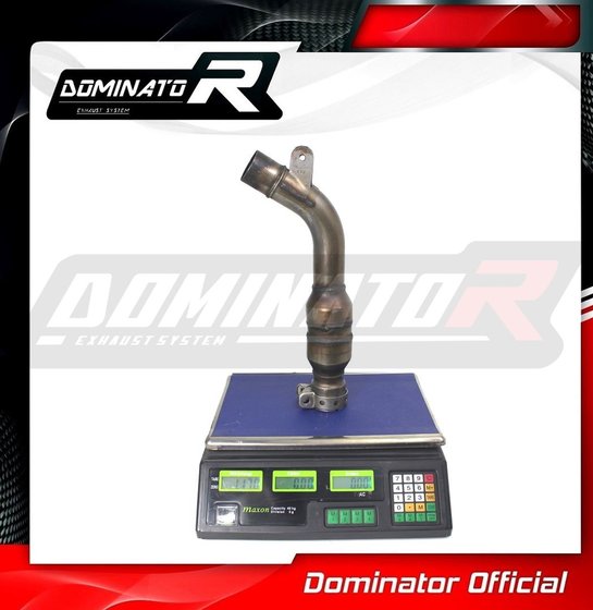 YA099D Dominator exhaust cat eliminator decat