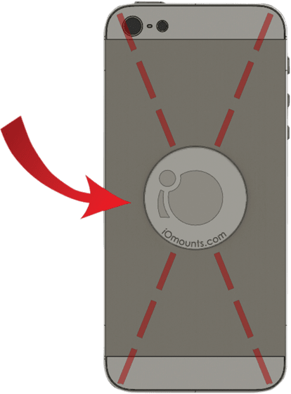 KLOCK WERKS prietaiso mount io pritaikymo diskas, skirtas prie vairo tvirtinamiems priedams