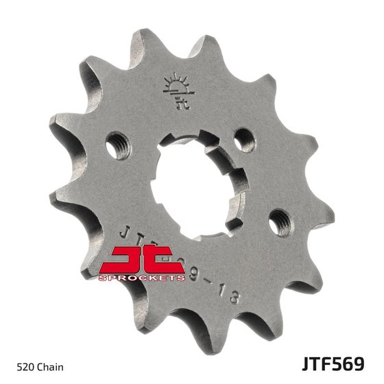 56917JT JT Sprockets priekinė žvaigždutė 17 dantukų žingsnis 520 jtf56917