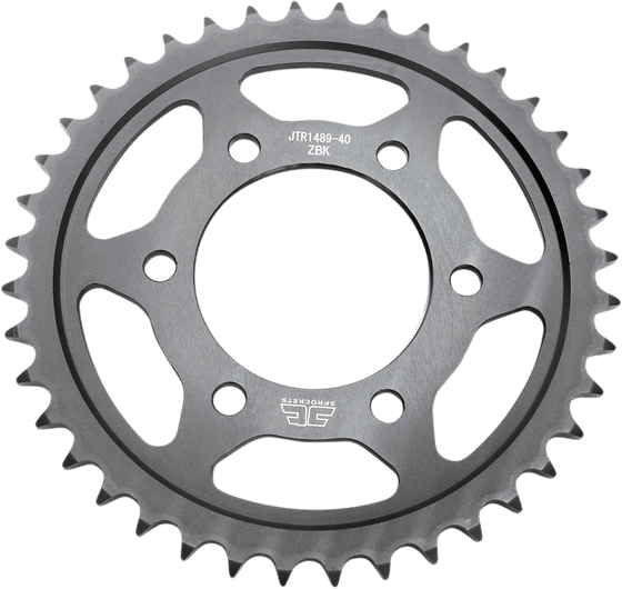 435940JTZBK JT Sprockets grandinės ratas 40t žingsnis 525 juodas