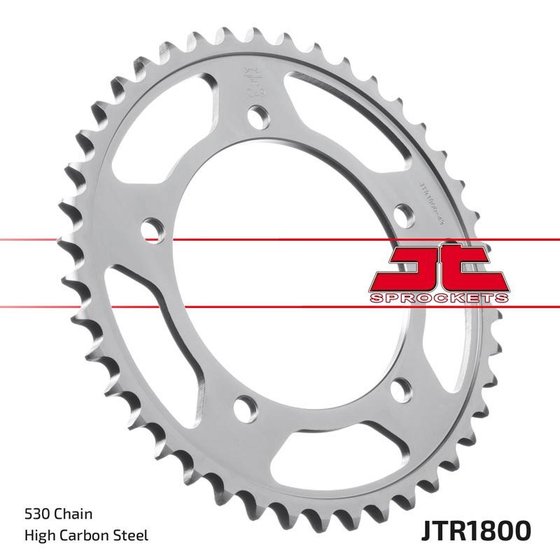 440943JTZBK JT Sprockets žvaigždutė 43z žingsnio 530 juoda jtr180043zbk