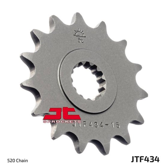 43416JT JT Sprockets priekinė žvaigždutė 16 dantukų žingsnis 520 jtf43416