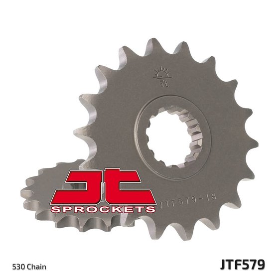 57916JT JT Sprockets priekinė žvaigždutė 16 dantukų žingsnis 530 jtf57916