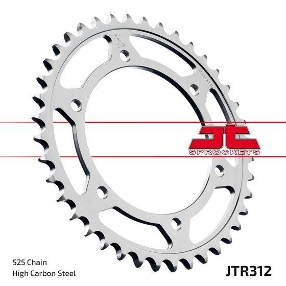 25340JT JT Sprockets galinė žvaigždutė 40 dantukų žingsniu 525