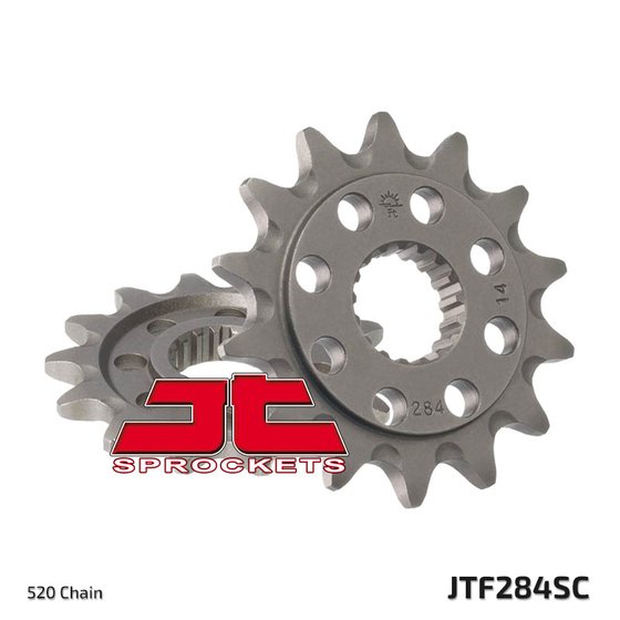 34213JT JT Sprockets priekinė lenktyninė 13 dantukų žvaigždutė 520 jtf28413sc