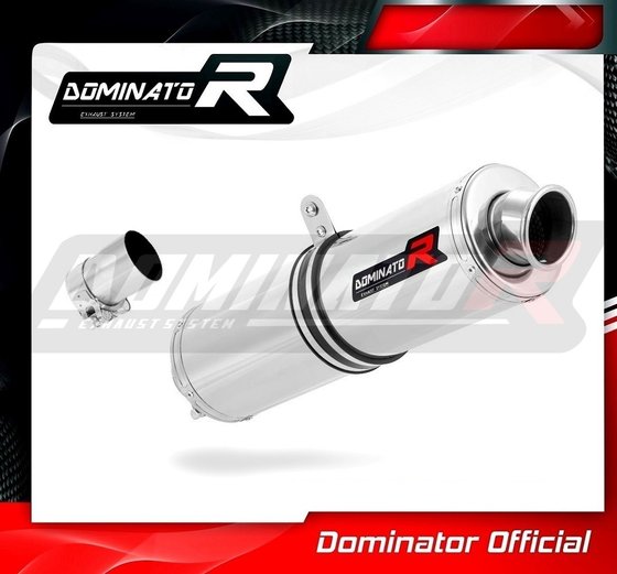 BW003DST-S Dominator exhaust silencer round