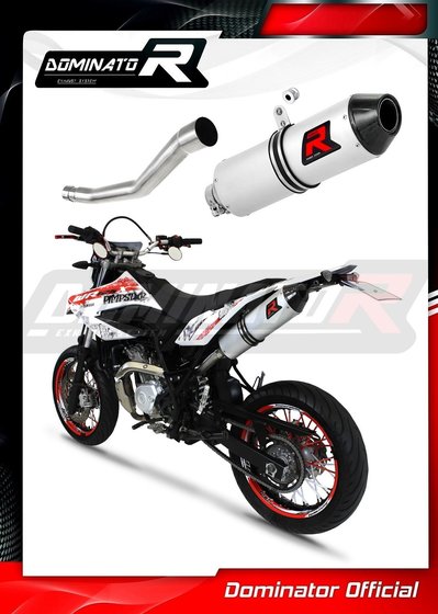 YA126DE-S Dominator exhaust silencer mx2