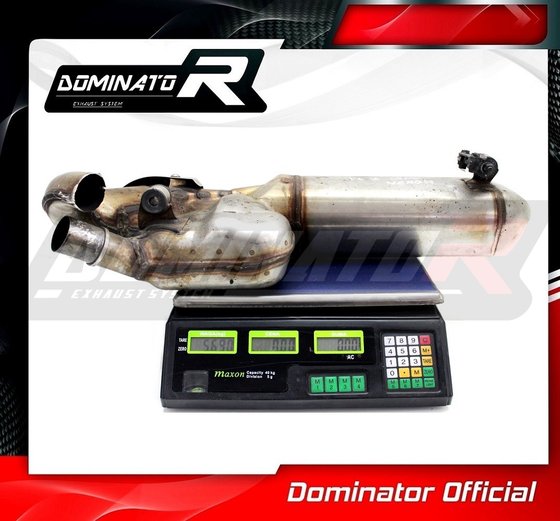 HO080D Dominator exhaust cat eliminator decat