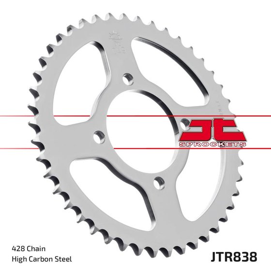 83845JT JT Sprockets galinė žvaigždutė 45 danties žingsnis 428 jtr83845