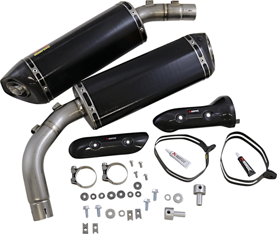 S-Y10SO10-HZC AKRAPOVIC anglies duslintuvai, skirti yamaha yzf-r1