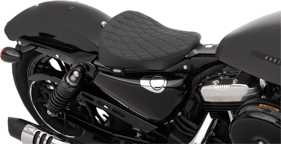 0804-0738 DRAG SPECIALTIES SEATS solo bobber sėdynė diamond black