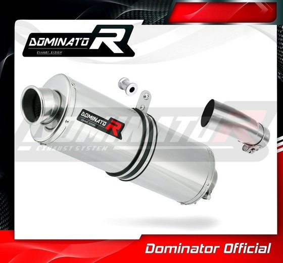 KA060DA-S Dominator exhaust silencer oval