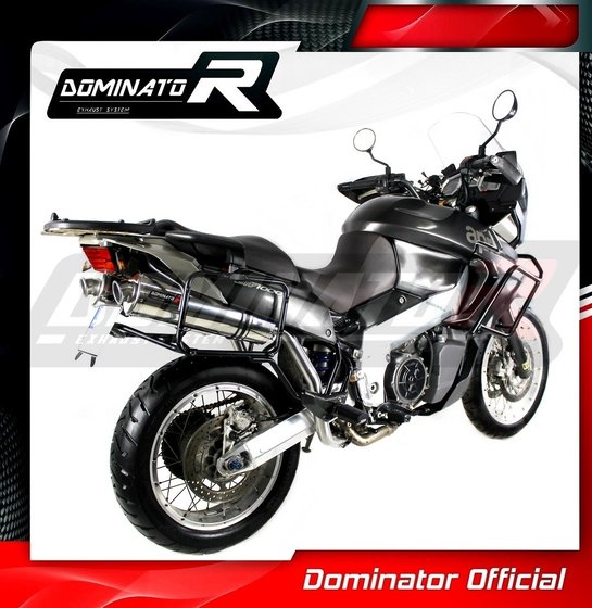 AP019DST-S Dominator exhaust silencer round