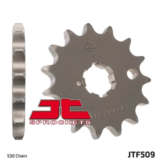 50915JT JT Sprockets priekinė žvaigždutė 15 dantukų 530 jtf50915