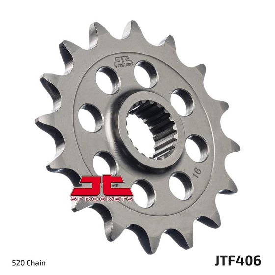 JTF406 JT Sprockets plieninė priekinė žvaigždutė