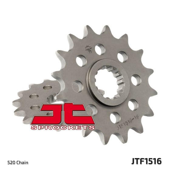 JTF1516 JT Sprockets plieninė priekinė žvaigždutė