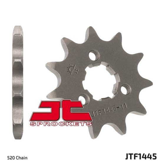 JTF1445 JT Sprockets plieninė priekinė žvaigždutė