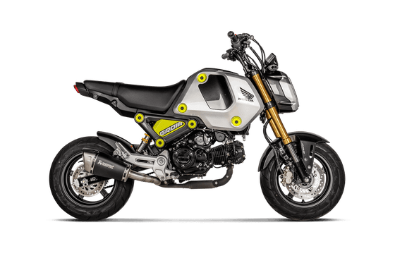 S-H125SO4-ASZTBL AKRAPOVIC slip-on linijos titano duslintuvas