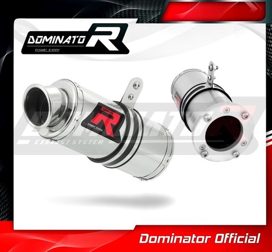 KA008DC-S Dominator exhaust silencer gp1