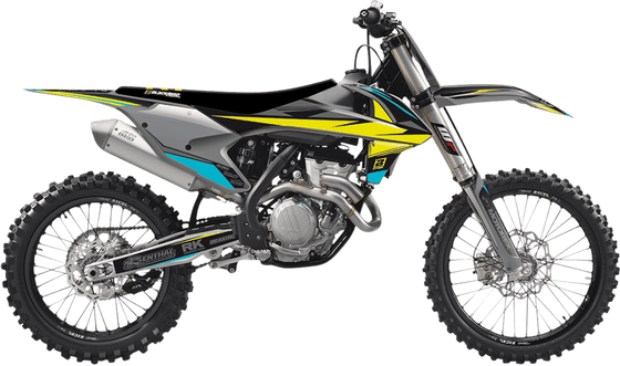 8541 BLACKBIRD RACING stealth grafinis rinkinys su sėdynės užvalkalu, skirtas ktm