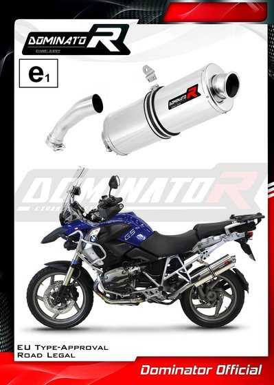 BW111DA-H Dominator eu approved exhaust silencer ov